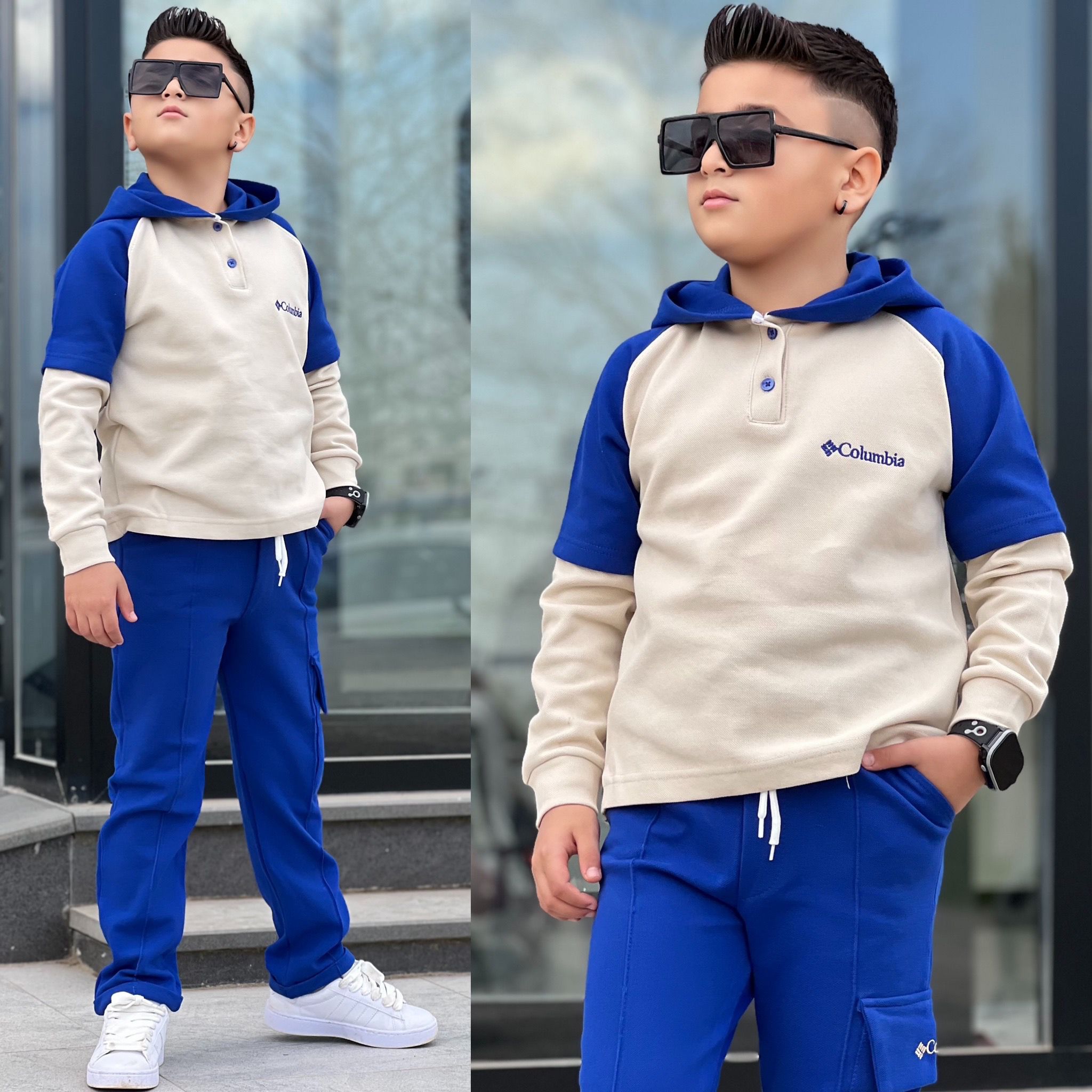  Çocuk Spor Takim Alt Üst Takım Pantalon