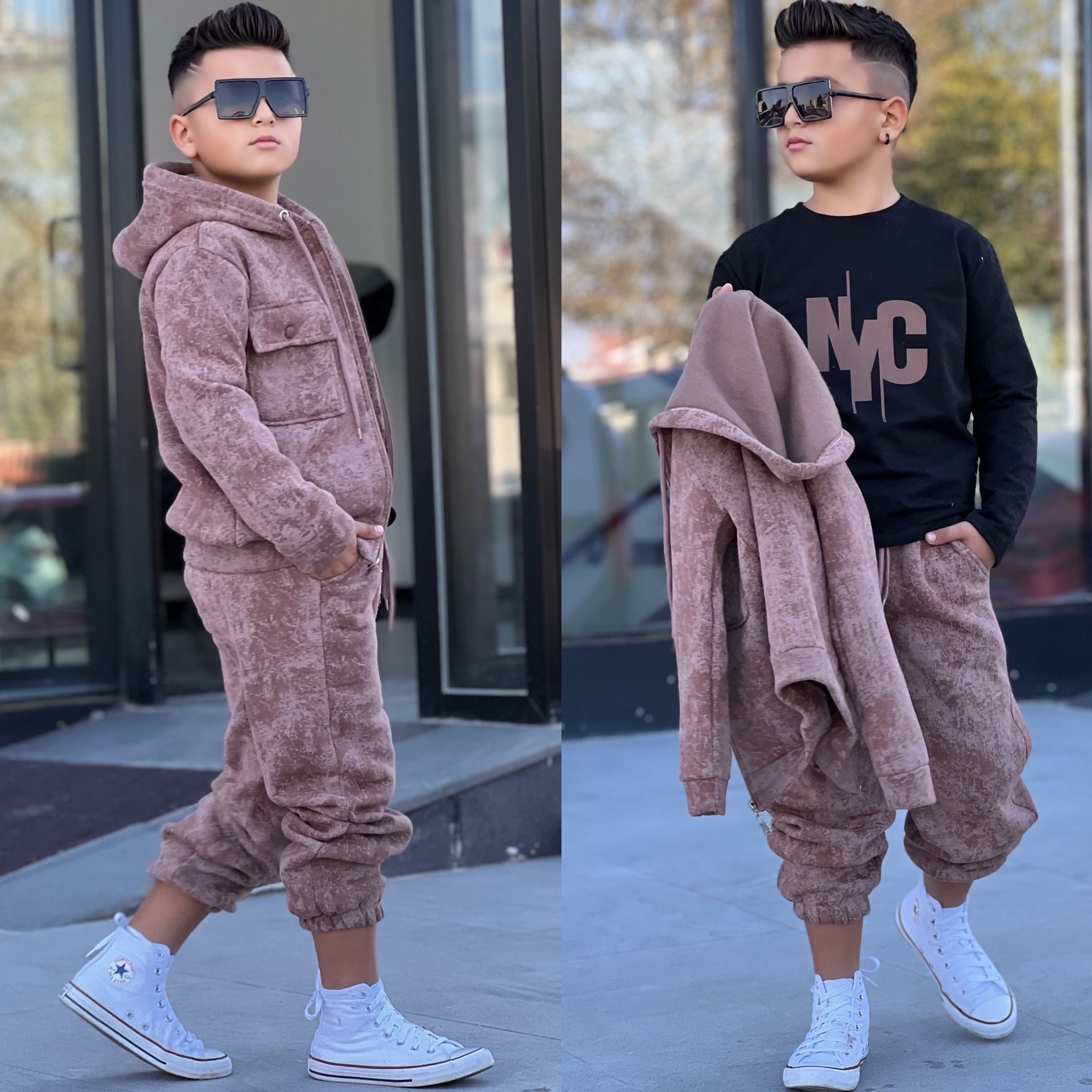 Erkek Cocuk 3lu Esofman Takimi 