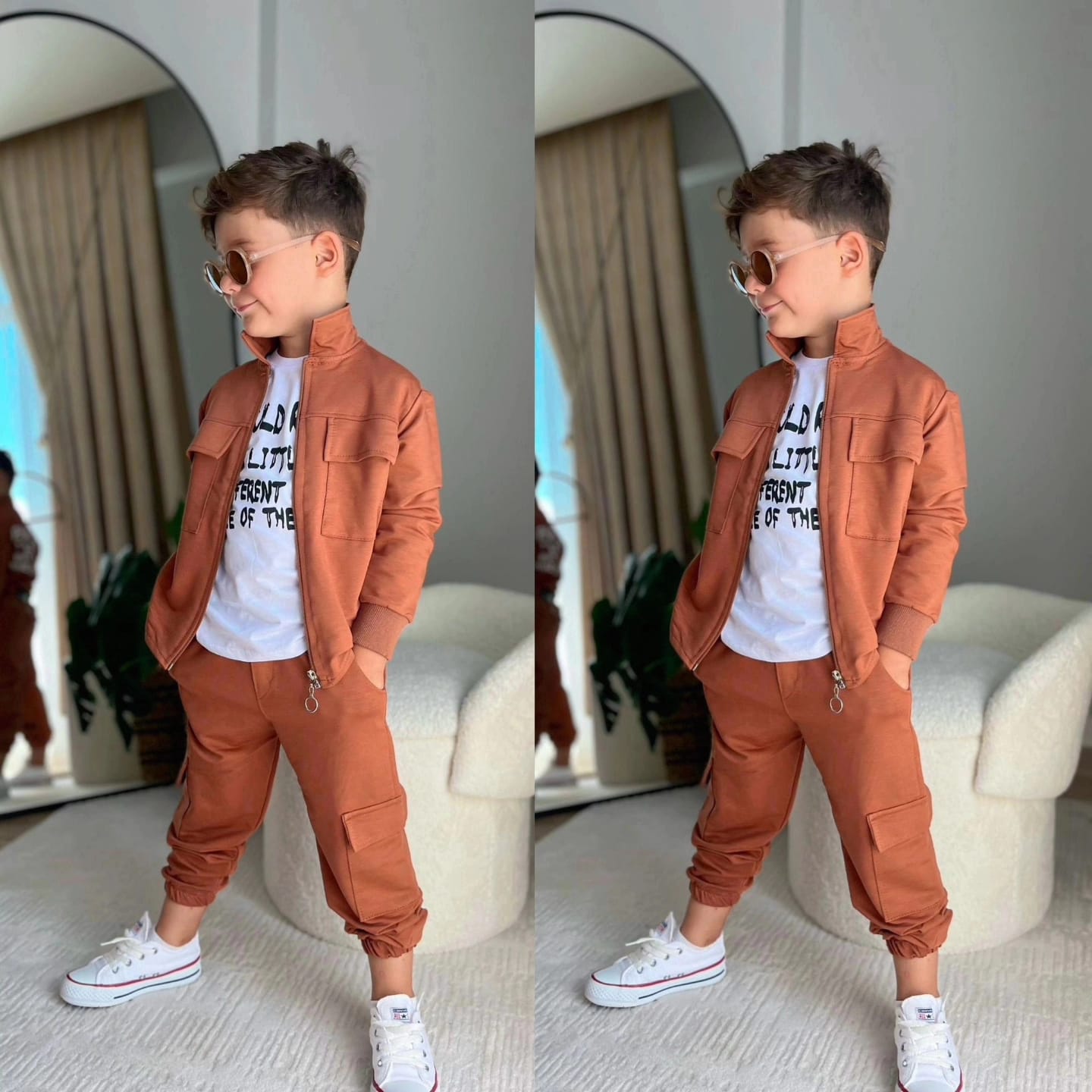 Erkek Cocuk 3lu Spor Takim Esofman Takiki