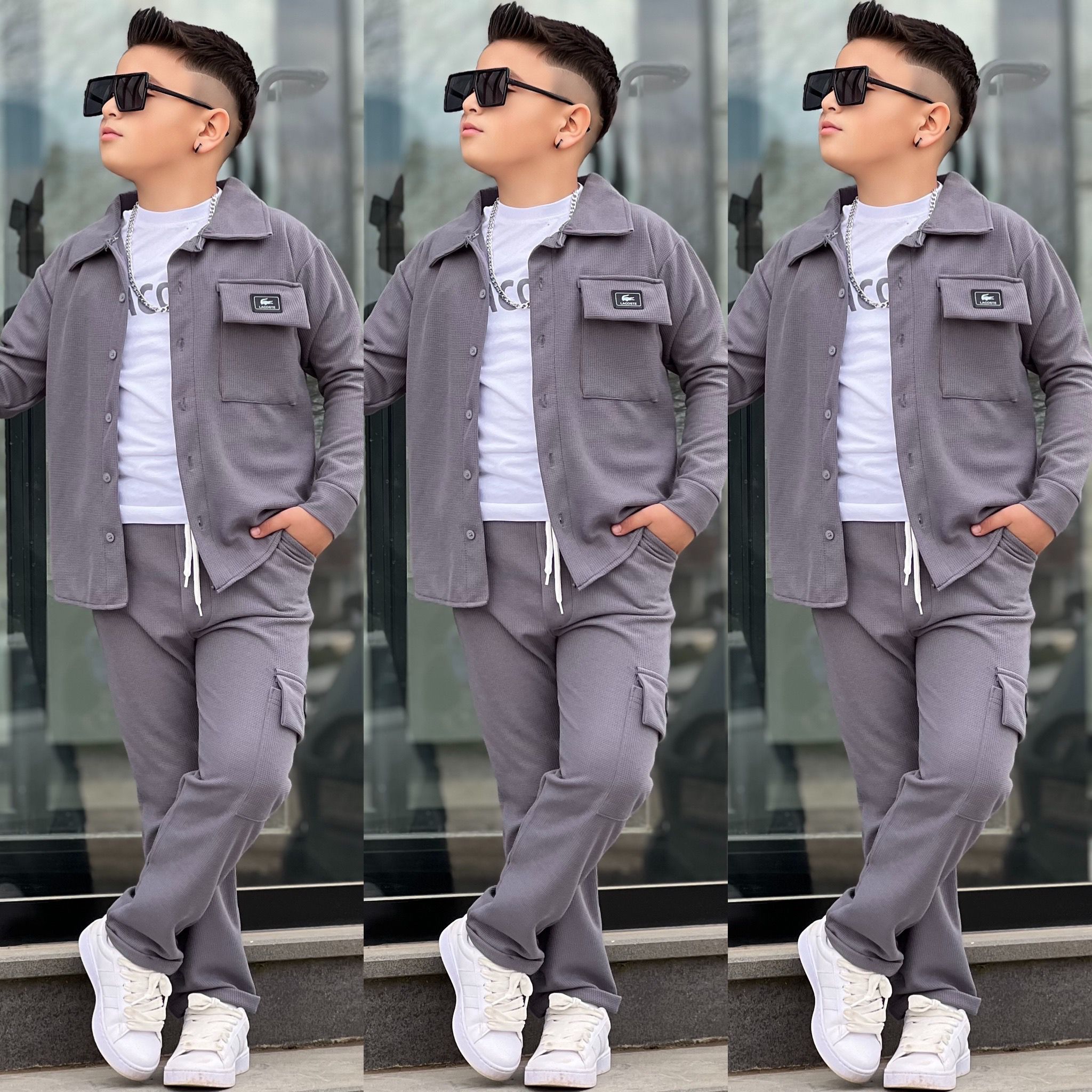 Erkek Çocuk 3lü Spor Takim Pike Takım 