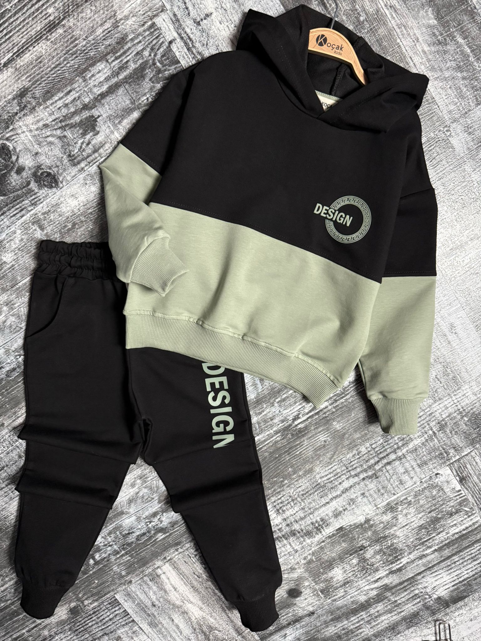 Erkek Cocuk Design Esofman Takımı Alt Ust Takım