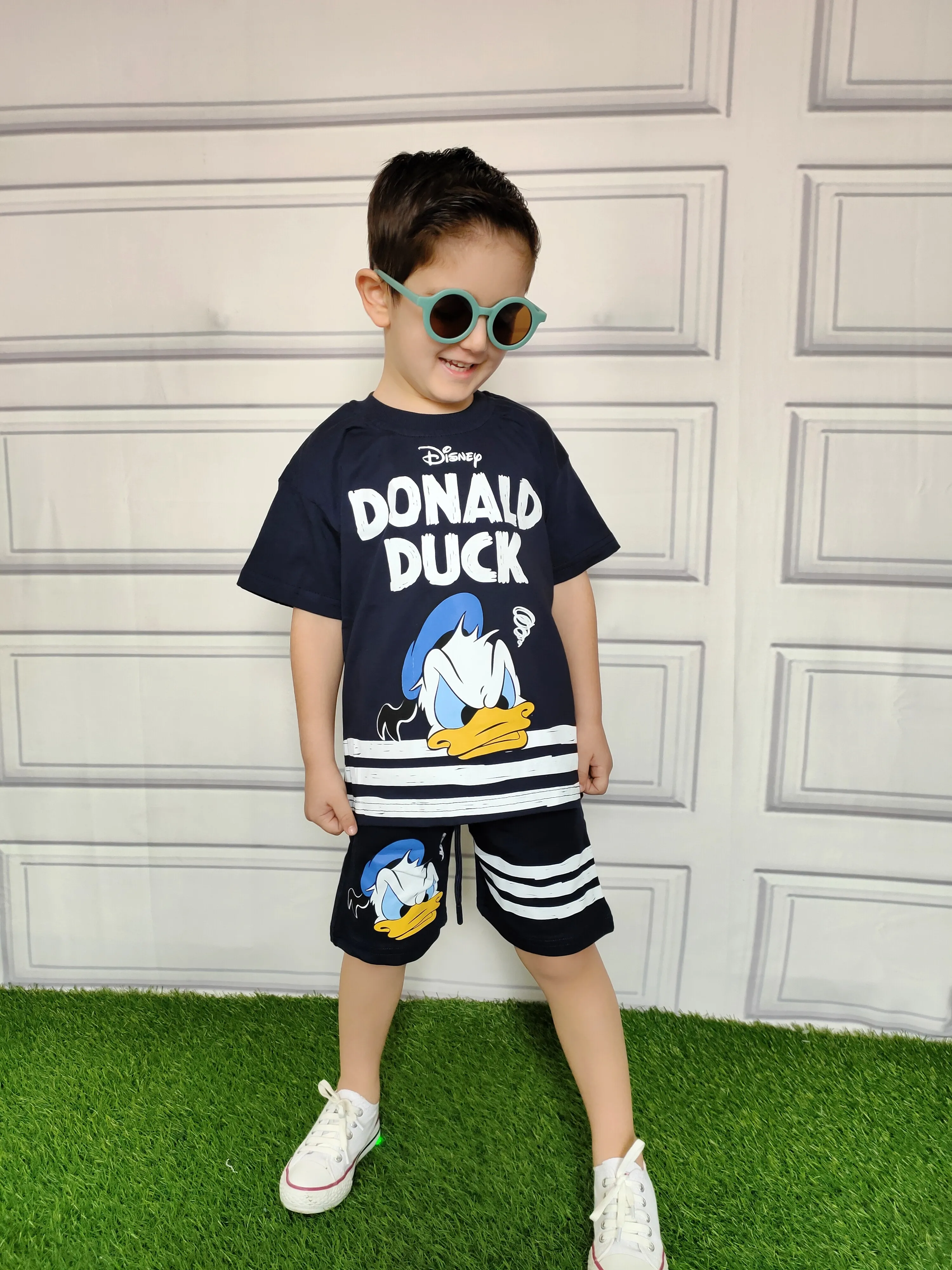 Erkek Çocuk Donald Şort Tshirt Takim