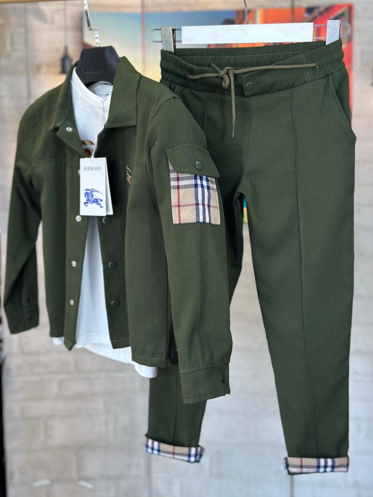 Erkek Çocuk Keten Takım 3lu Takim 