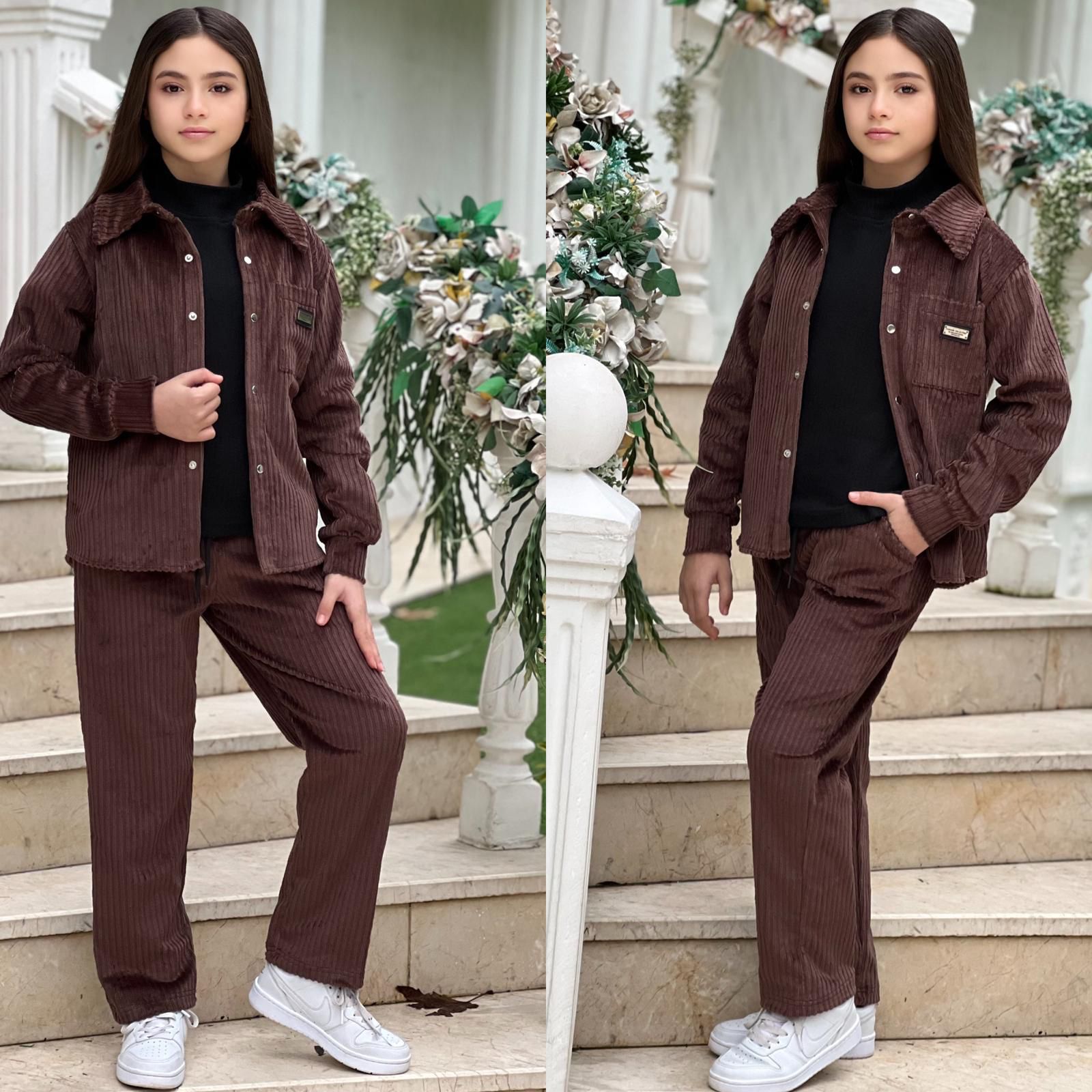 Kadife Ceketli Takim Ceket Pantolon Bady