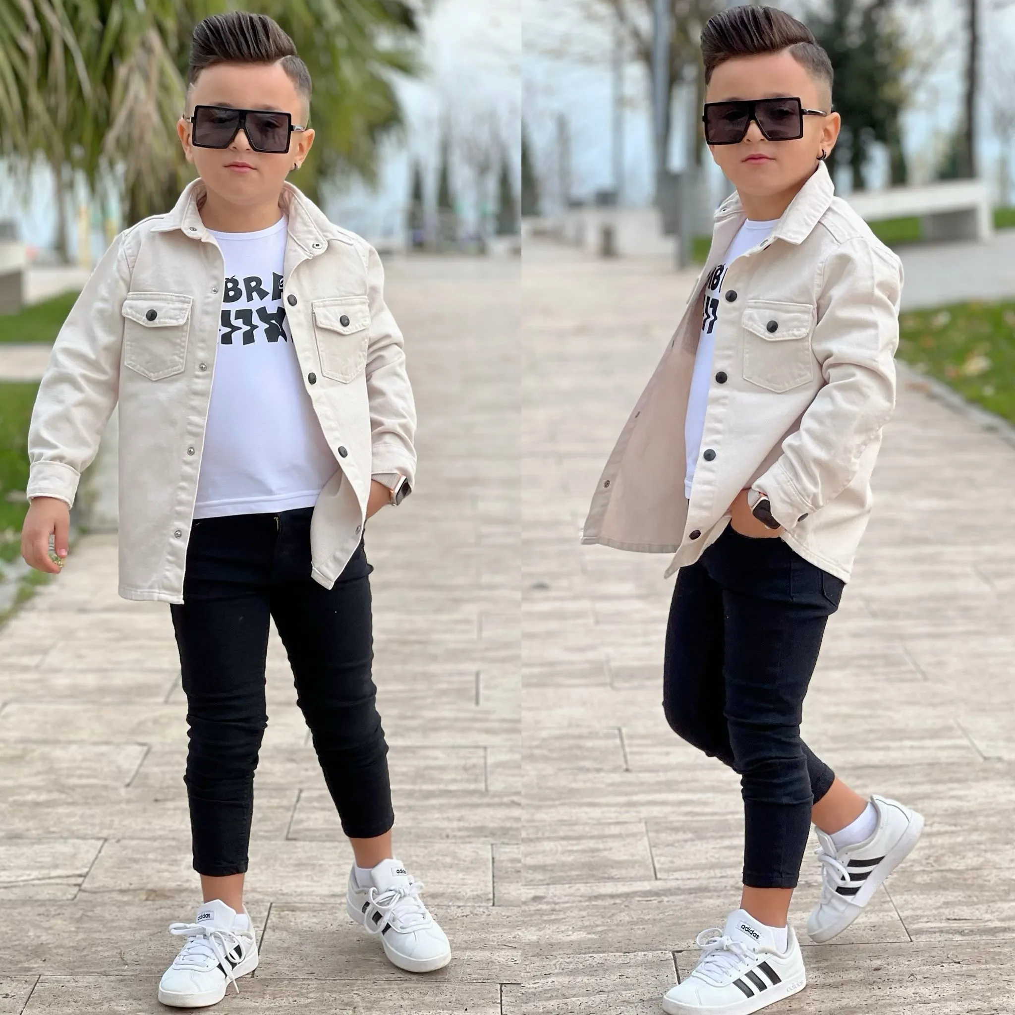 Kot Gomlekli 3lu Takim  erkek cocuk takim