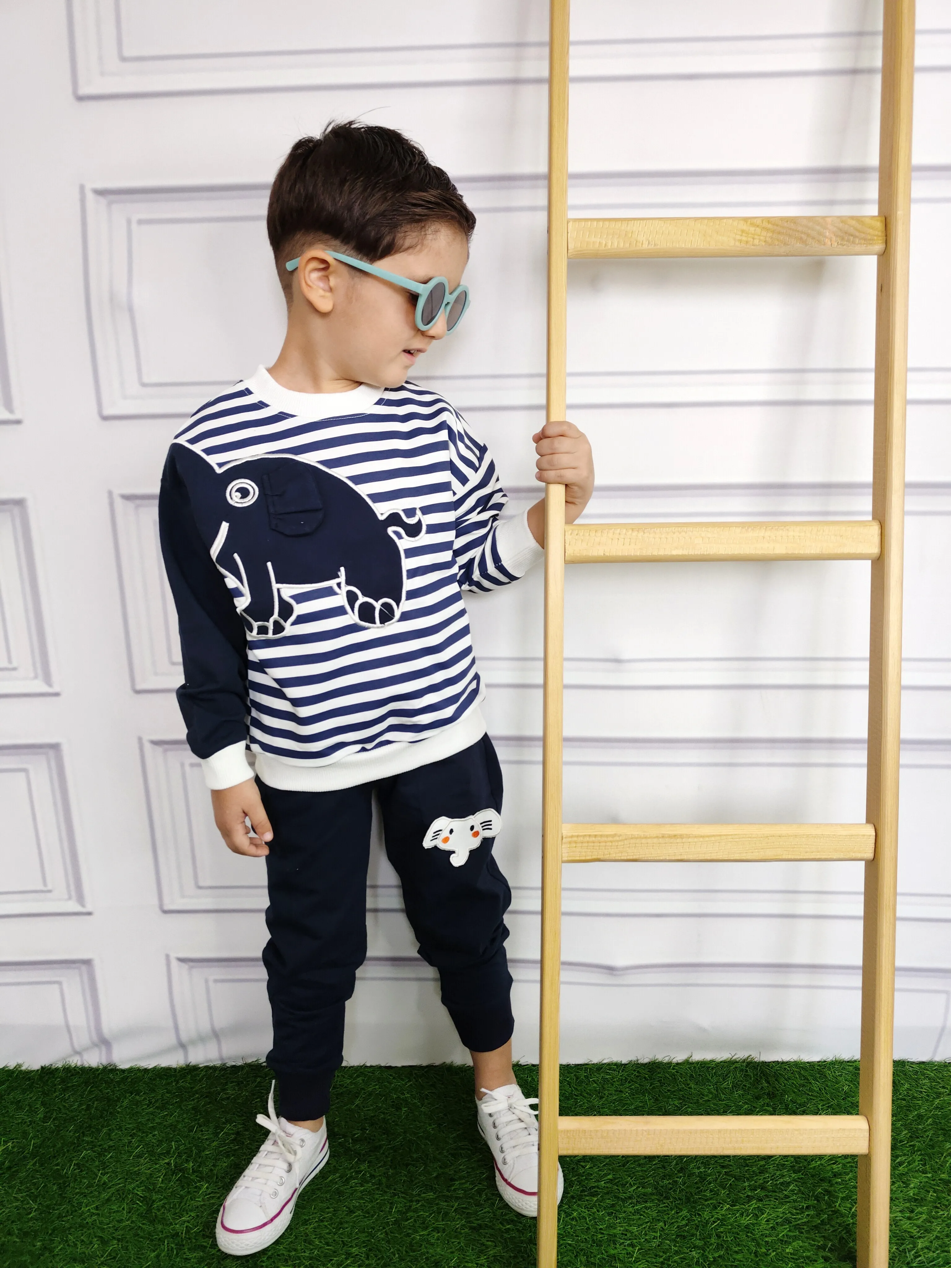 Unisex Cocuk Esofman Takimi filli Alt Ust Takim