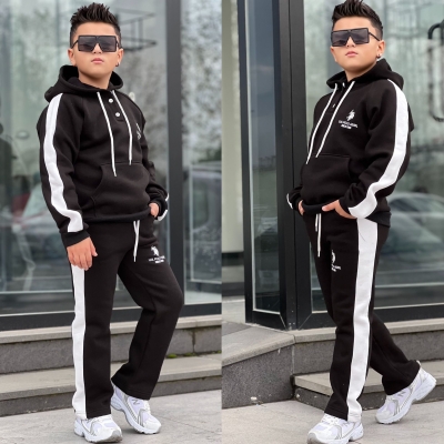 Cocuk Eşofman Takimi Spor Kapsonlu Takim