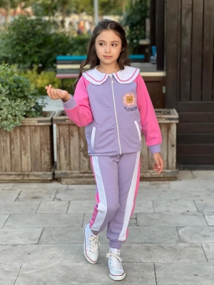 Kız Çocuk Eşofman Takımı 3lü Takım