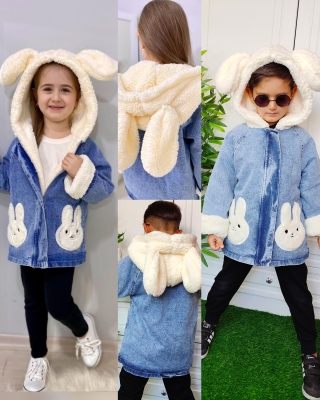 Kot Kürklü Mont Kiz ve Erkek Icin