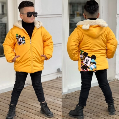 Mickey Mause Mont İçi kürklü Su geçirmez